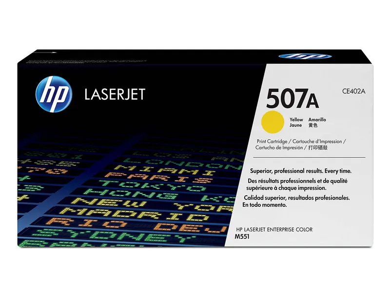 Hewlett Packard hp Druckkassette CE402A gelb – Produktbild 1 von 1