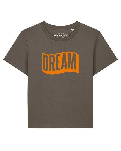 watapparel watapparel T-Shirt Frauen Dream, Mocha, – Produktbild 1 von 2