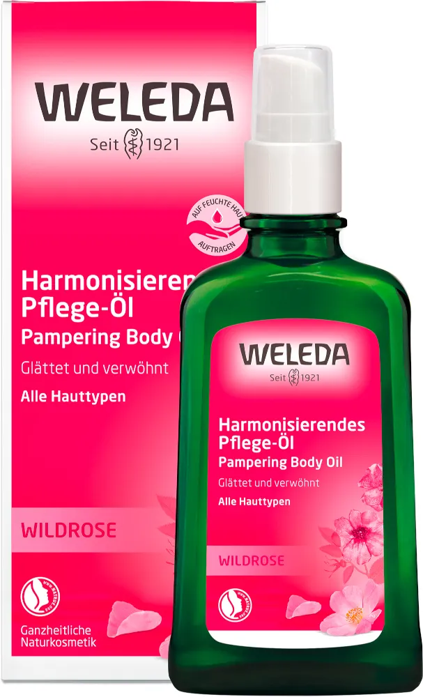 Weleda WELEDA Harmonisierendes Pflege-Öl WILDROSE 100 ml Öl – Produktbild 1 von 1