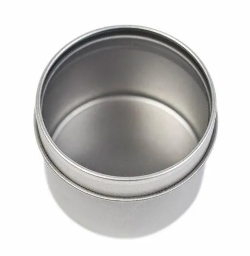 DS DS 6 Stück Set Runde Metall Gewürzdosen 75 mm x 55 mm mit Klarsichtdeckel – Produktbild 1 von 4