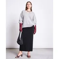 JAN N JUNE JAN N JUNE Maxi Rock BURNITA GOTS, Schwarz, – Produktbild 1 von 1