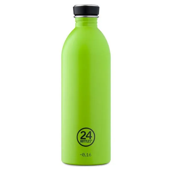 24bottles 24bottles 1l Edelstahl Trinkflasche, Grey, – Produktbild 1 von 8