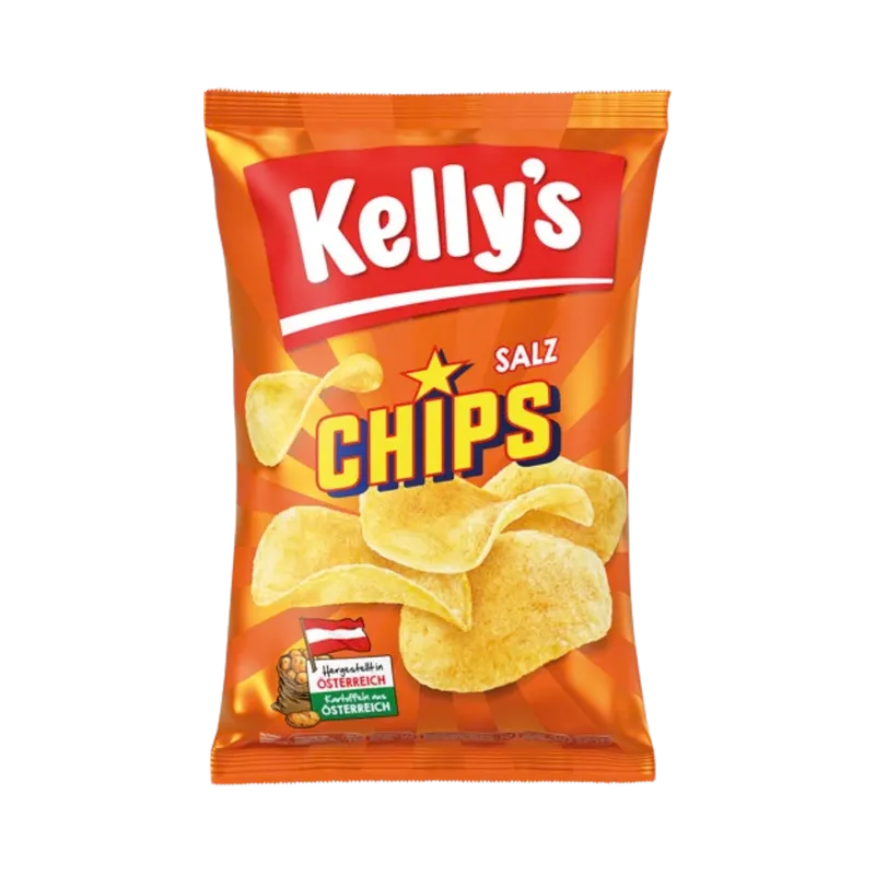 Kelly's Kelly's Chips Classic, gesalzen, 150 Gramm – Produktbild 1 von 1