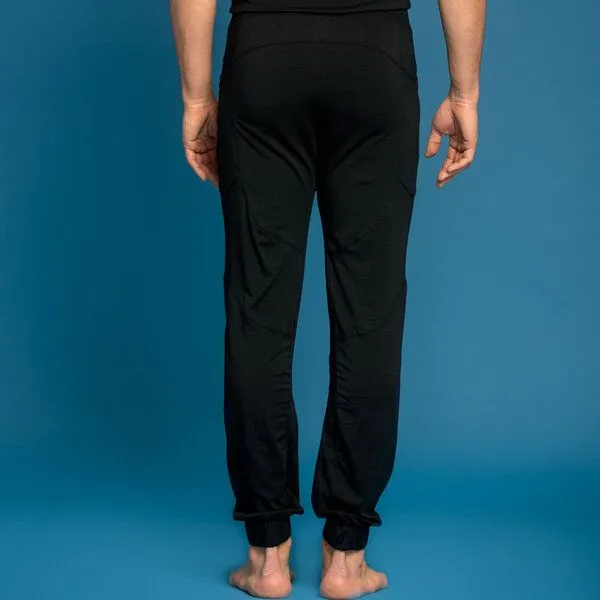 nice to meet me nice to meet me Urban Pant Unisex aus TENCEL® mit Biobaumwolle, Deep black, – Produktbild 3 von 3