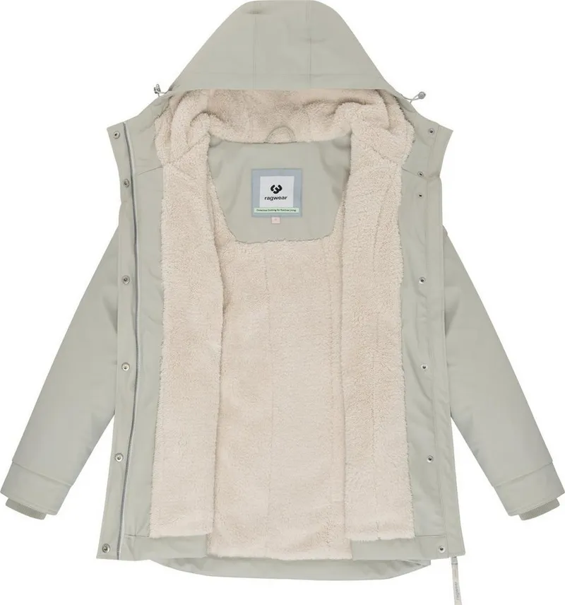 ragwear ragwear Funktionsjacke Monadis Rainy Warm Gefütterte Winterjacke mit Kapuze, Braun, – Produktbild 1 von 5