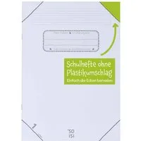 Soisi Soisi Recycling-Schulheft DIN A4 Nr. 1 lin. ohne Rand – Produktbild 1 von 1