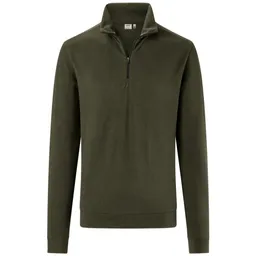 HAKRO HAKRO Zip-Longsleeve Piquè ECO #535 Gr. 5XL olive – Produktbild 1 von 1