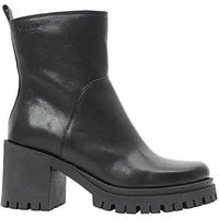 Ten Points Ten Points Leder-Absatzboots, Ylva, Schwarz, – Produktbild 1 von 1
