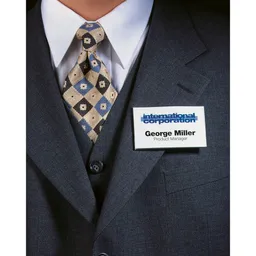 Durable DURABLE Namensschilder 'CLICK FOLD' aus PP mit Kombiklemme 54 x 90 mm, 25 Stk. – Produktbild 1 von 1
