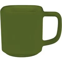 Keramiktasse "Oxford" 290 ml, dark green – Produktbild 1 von 1
