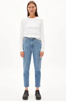 ARMEDANGELS ARMEDANGELS Damen vegan Mom Jeans Mairaa Herse Hellblau – Produktbild 1 von 1
