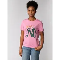 watapparel watapparel T-Shirt Frauen Love and flex, Bubble pink, – Produktbild 1 von 1