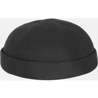 Hanseheld Hanseheld Docker Cap Leinen Kurz Flach Segler Sailor Cap, Schwarz, – Produktbild 2 von 5