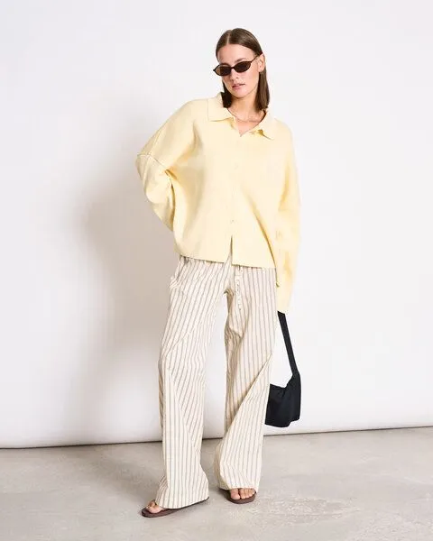 JAN N JUNE JAN N JUNE Cardigan ANJO, Buttermilk, – Produktbild 1 von 4