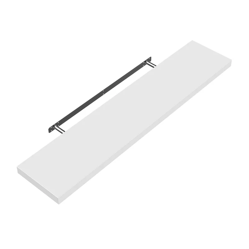 Casaria® Casaria Casaria Wandregal Schweberegal 70cm weiß + Halterung – Produktbild 1 von 1