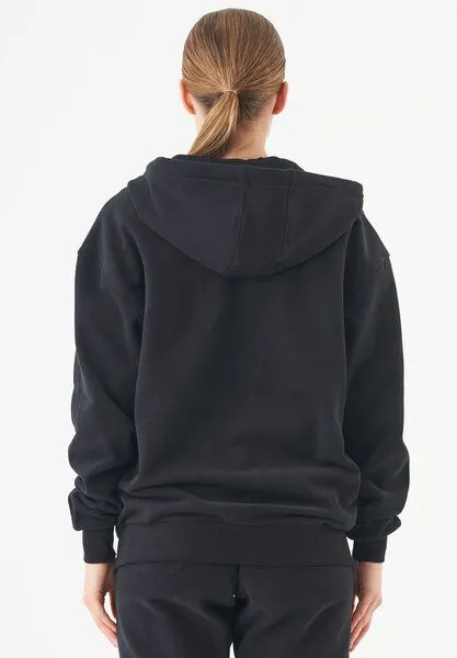 ORGANICATION ORGANICATION ESSENTIALS-JUNDA-Unisex Soft Touch Sweatjacke aus Bio-Baumwolle, Black, – Produktbild 4 von 4