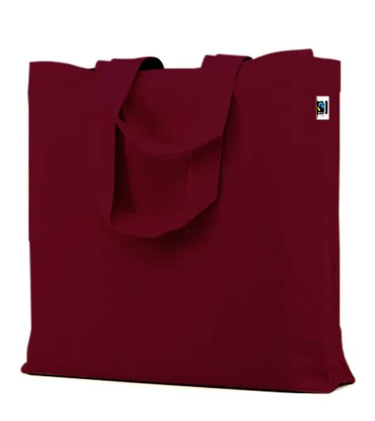 Gary Mash Gary Mash Riesen Shoppertasche aus Bio-Baumwolle, Burgund (rot), – Produktbild 1 von 2