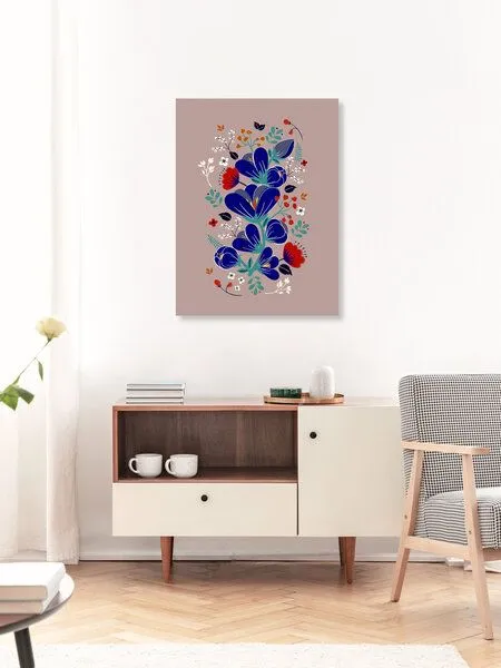 Photocircle Photocircle Poster / Leinwandbild - Folk Spring Flowers blooms – Produktbild 3 von 4