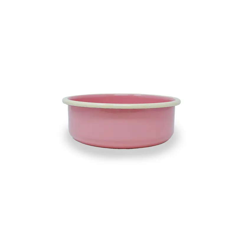 Lills Lills Emaillenapf "Nele" - Gr. S - altrosa – Produktbild 1 von 2
