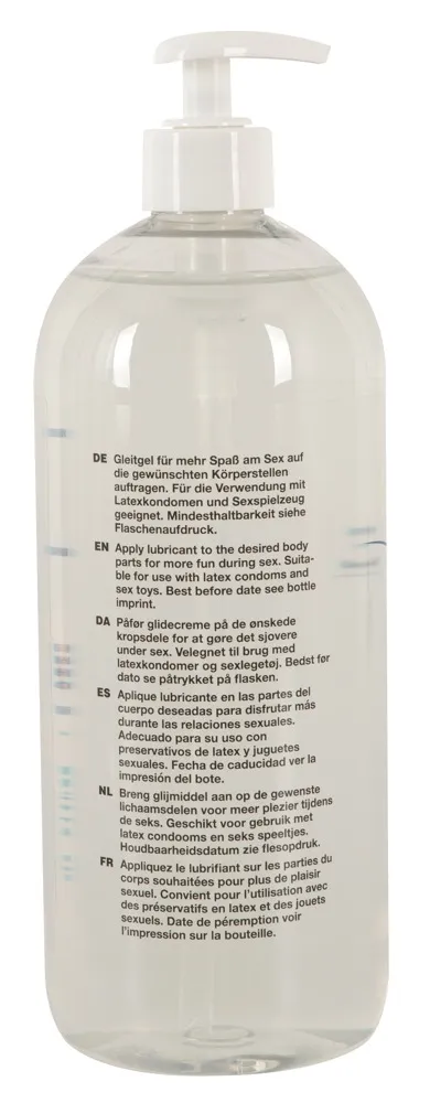 Just Glide Just Glide Gleitgel Toys - für die Verwendung mit Sexspielzeug, Liter-Flasche, Pumpflasche mit 1000ml, 1-tlg., extra dickflüssiges Gleitgel – Produktbild 2 von 4