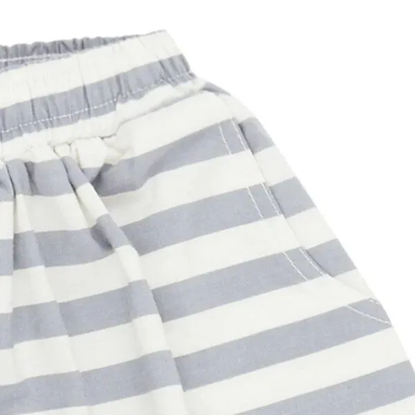 Sense Organics sense-organics EVIE glockiger Mädchenrock aus getreiftem Twill von Sense Organics – Produktbild 4 von 4