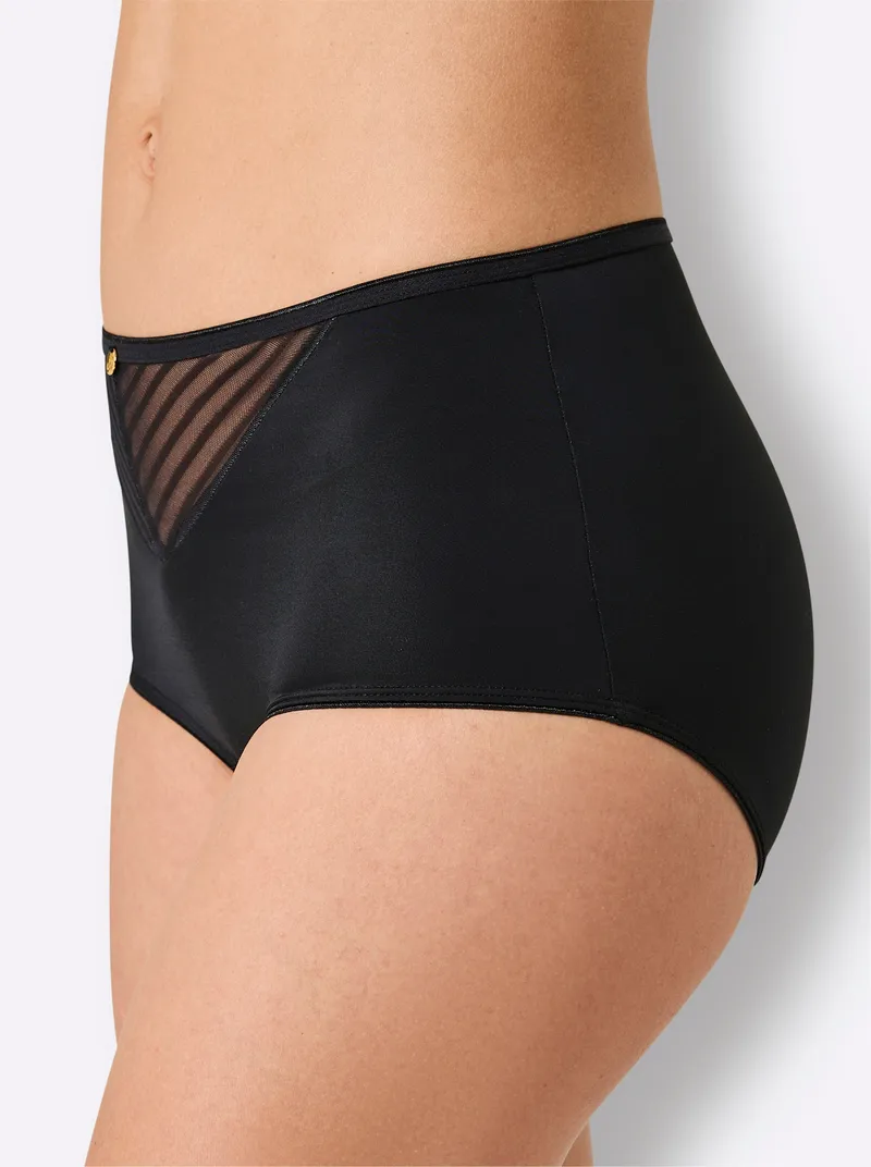 wäschepur Taillenslip schwarz, Schwarz, – Produktbild 2 von 3