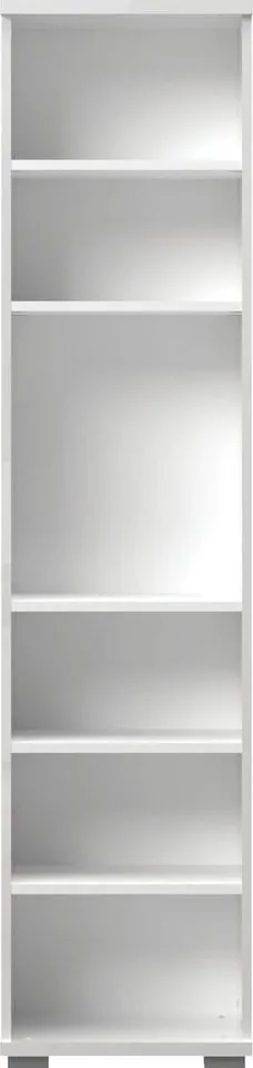 OTTO home Garderobenschrank Piano (H/B/T):193/46/35cm) UV lackiert, hochglänzend, Soft-Close Funktion, Weiß, – Produktbild 5 von 5