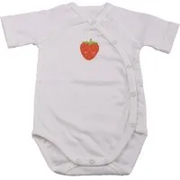 El Puente El Puente Babybody "Funny Strawberry", Größe 74/80 | Fair Trade & Handmade aus Ägypten | Bio-zertifiziert – Produktbild 1 von 1