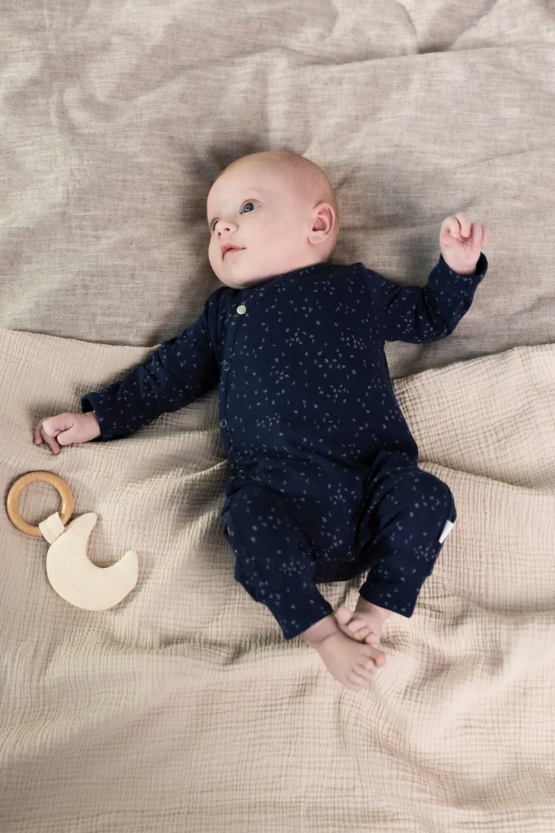 Noppies Newborn Strampler Nuuk, Schwarz, – Produktbild 3 von 3