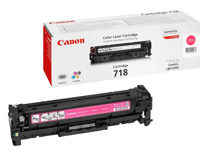 Canon Canon Druckkassette 718 magenta – Produktbild 1 von 3