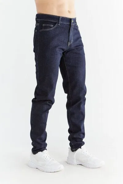 Evermind Evermind M's Slim Fit-MG1012, Dark slate blue, – Produktbild 2 von 6
