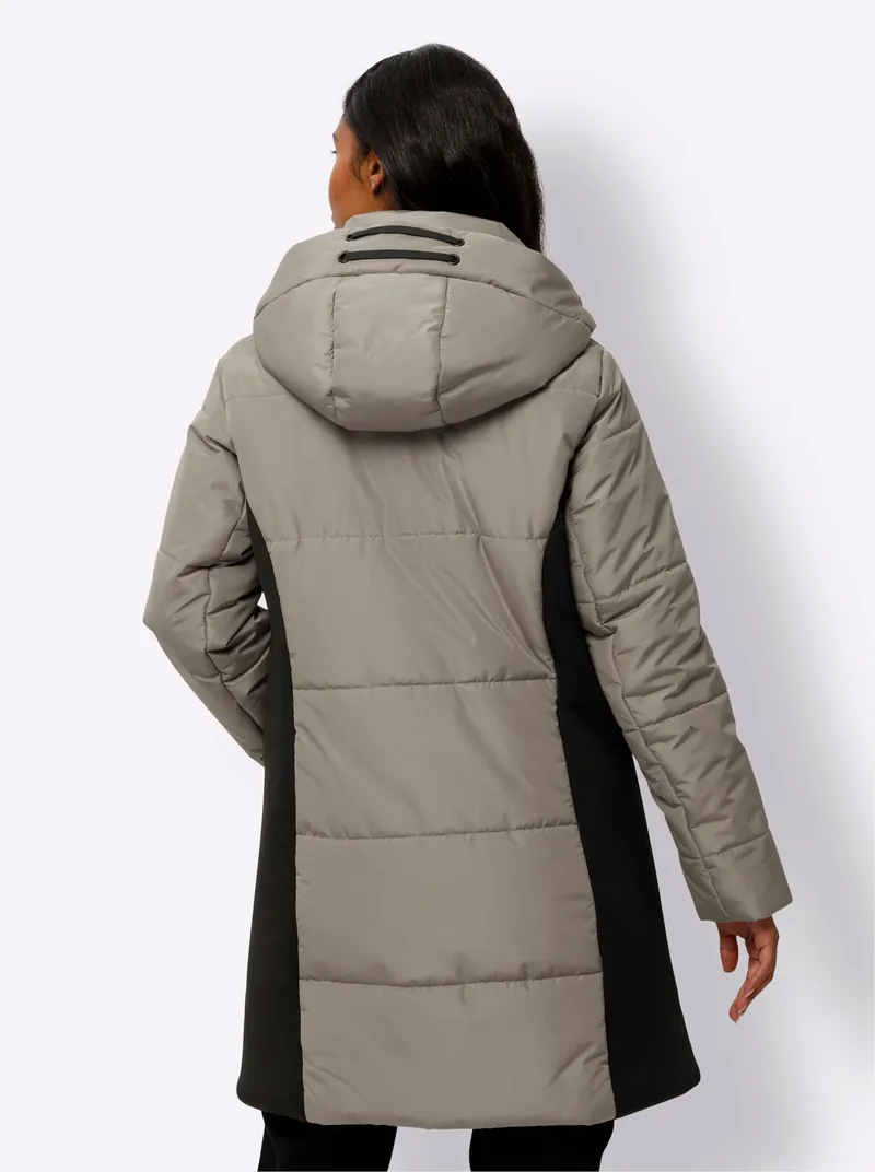 heine Longjacke taupe, Taupe, – Produktbild 2 von 2