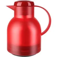 EMSA EMSA Isolierkanne 'SAMBA' Quick Press, 1,0 l, rot transluzent – Produktbild 1 von 1