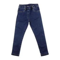 Walkiddy Jeans-Leggings Kinder Dunkelblau Bio Baumwolle Walkiddy, GOTS-zertifiziert, Nachhaltig & Umweltfreundlich, Elastischer Komfort, Fair hergestellt – Produktbild 1 von 1