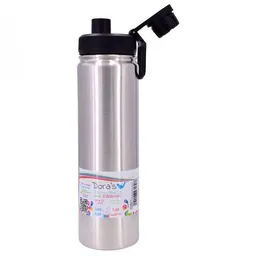 Dora's Dora's Dora’s Sport-Thermoflasche "Stahl" (650ml) – Mit praktischem Sportverschluss – Produktbild 1 von 1