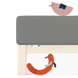 Schlafgut Schlafgut Kinderspannbettlaken Casual Mini - 100% Biobaumwolle - Matratzenhöhe bis 15cm – Produktbild 1 von 1
