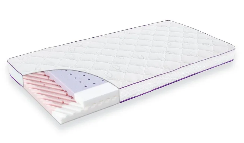 Träumeland Kindermatratze Polarstern, Träumeland, 11 cm hoch, Weiß, – Produktbild 2 von 4