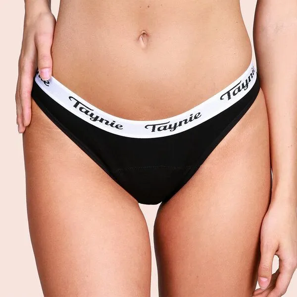 Taynie Taynie Active Extra stark Periodenunterwäsche Biozidfrei 60°C, 3er pack schwarz, – Produktbild 2 von 4