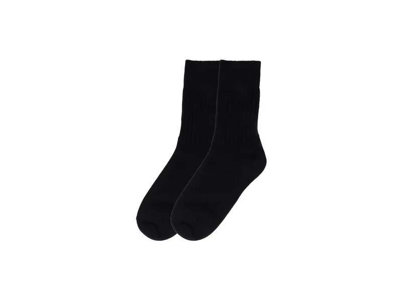 hirsch natur hirsch natur Damen Wollsocken mit Alpaka, Schwarz, – Produktbild 1 von 1