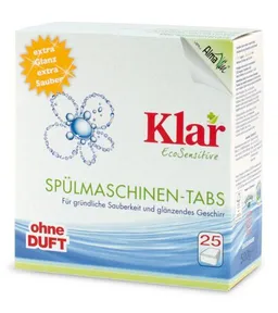 Klar Klar Spülmaschinen Tabs 25 Stück – Produktbild 1 von 1