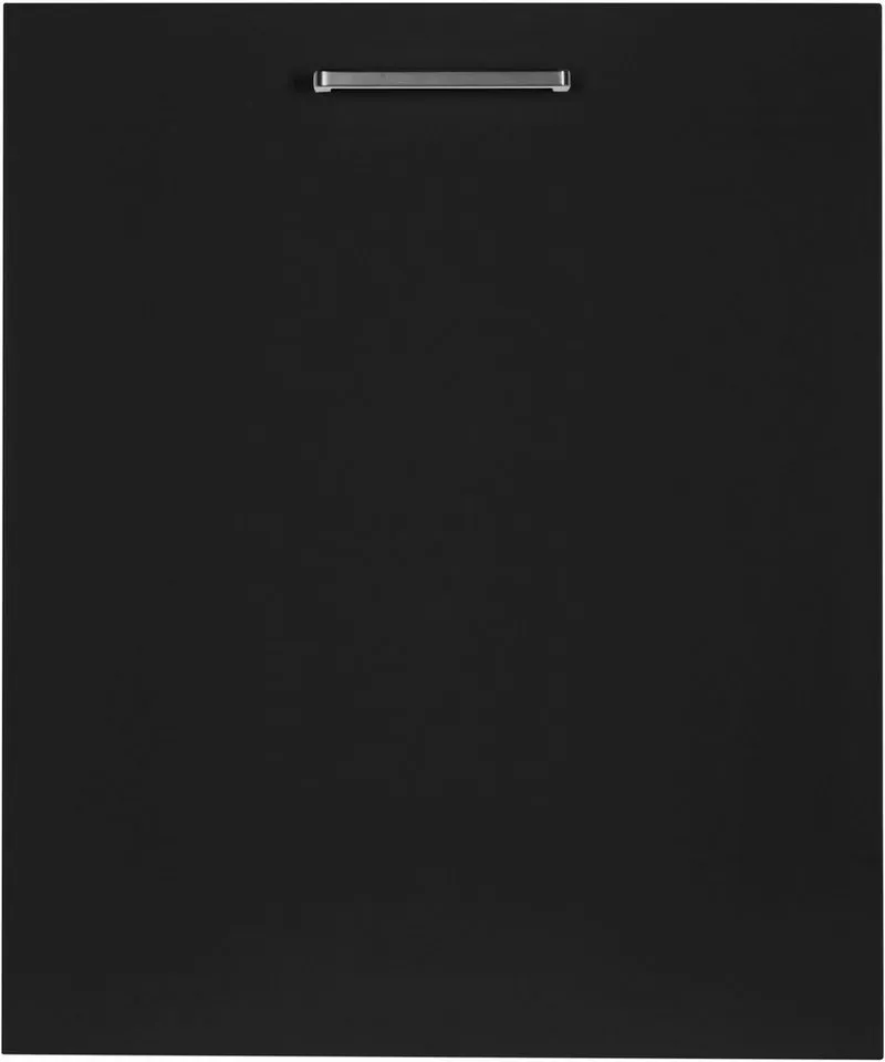 nobilia nobilia Frontblende "Touch", durchgehende Türfront für vollintegrierte Geschirrspüler, in den Breiten Breiten 45 und 60 cm, Schwarz, – Produktbild 2 von 3
