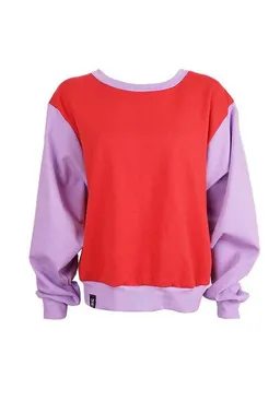 Lena Schokolade Lena Schokolade Sweater rot-lilac aus Bio-Baumwolle – Produktbild 1 von 1