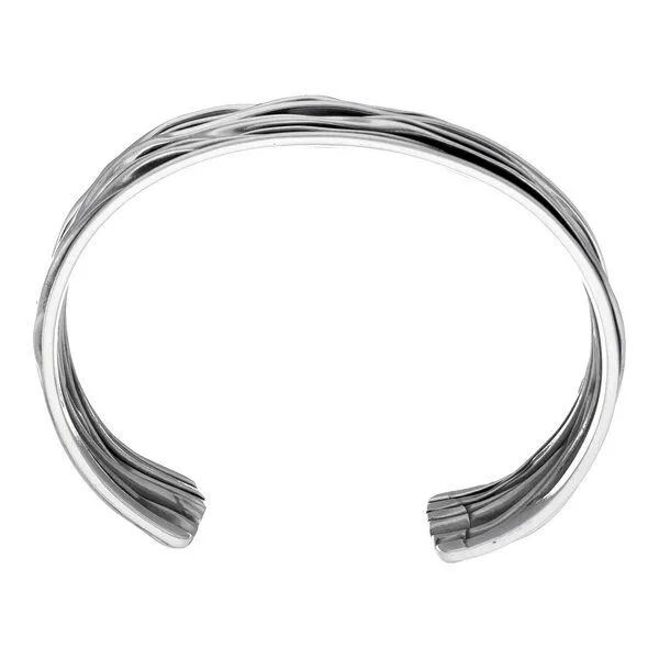 pakilia pakilia Silber Armband Wellen Fair-Trade und handmade – Produktbild 7 von 7