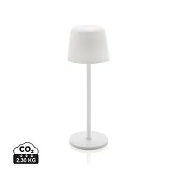 XD Collection XD Collection Zenic USB Tischleuchte aus RCS recyceltem Kunststoff, Weiß, – Produktbild 1 von 1