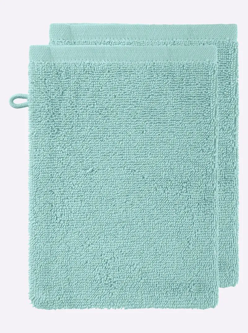 wäschepur Handtuch mint, Mint, – Produktbild 2 von 3