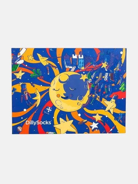 DillySocks DillySocks Socken-Adventskalender „Adventskalender 2026“, Bunt, – Produktbild 4 von 4