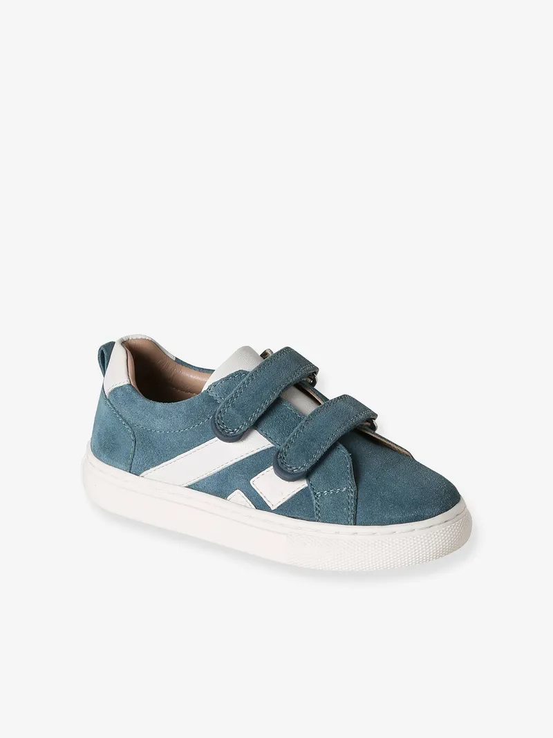 Vertbaudet Vertbaudet Jungen Klett-Sneakers, Jeansblau, – Produktbild 2 von 4