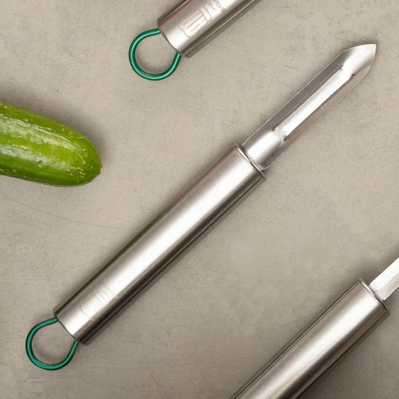 Chefkoch trifft Fackelmann Chefkoch trifft Fackelmann Sparschäler München, 20cm, Edelstahl – Produktbild 3 von 3