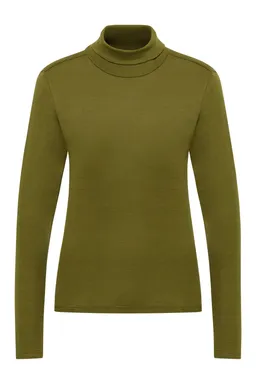 Tranquillo Longsleeve Marryy aus Biobaumwolle - olive / M – Produktbild 1 von 1