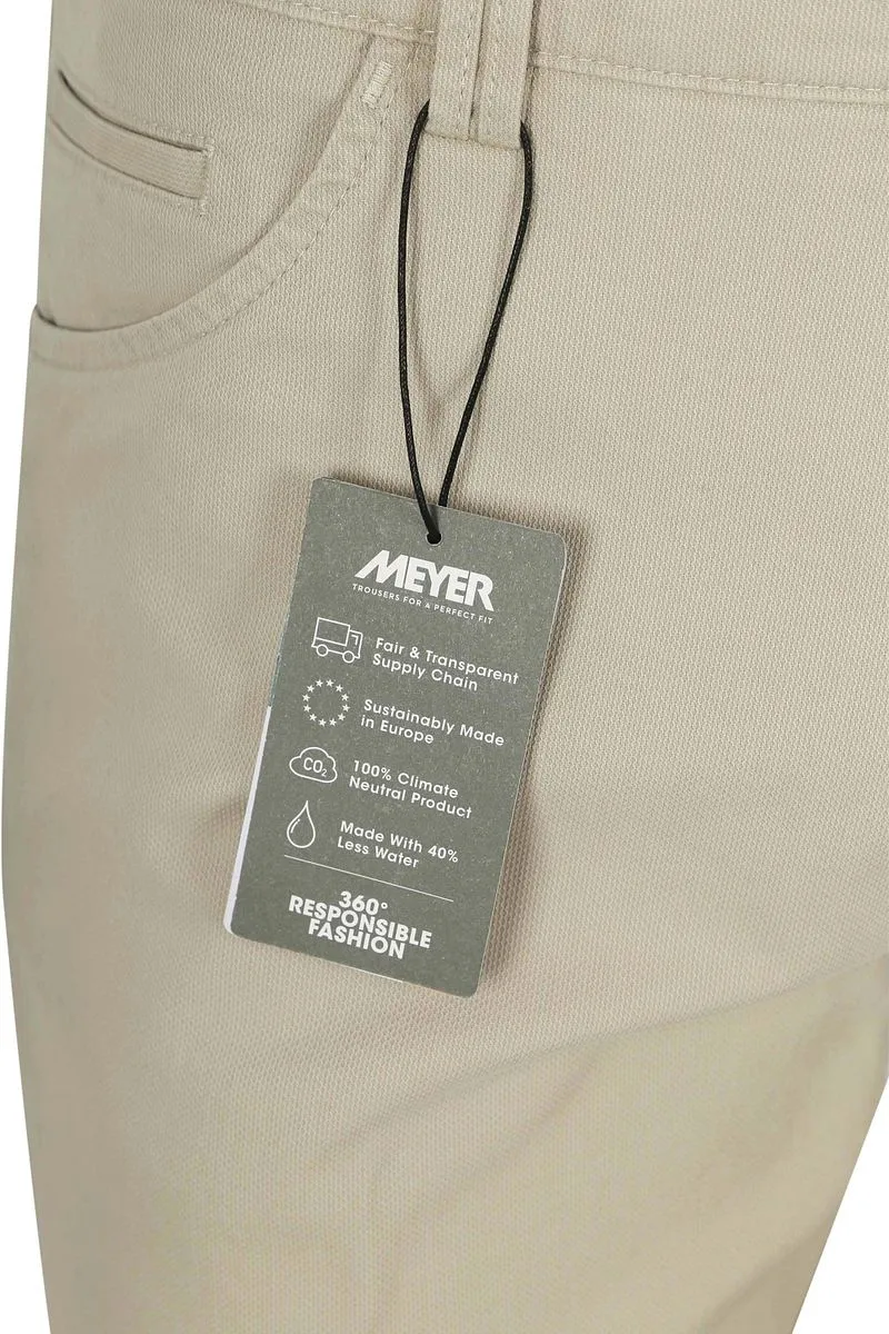 Meyer Meyer Dublin Hose Hellbeige - Größe 27, Beige, – Produktbild 5 von 5